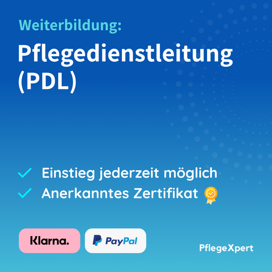 Weiterbildung zur verantwortlichen Pflegefachkraft (PDL)