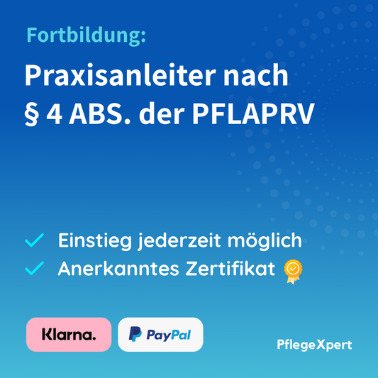 Pflichtfortbildung für Praxisanleiter/innen (jährlich 24Std.)