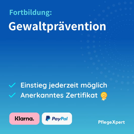 Gruppenfortbildung Gewaltprävention in der Pflege