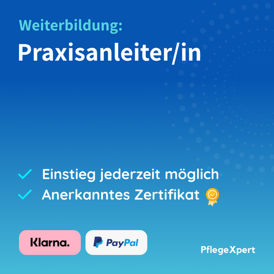 Weiterbildung Praxisanleiter/in für Pflegeberufe