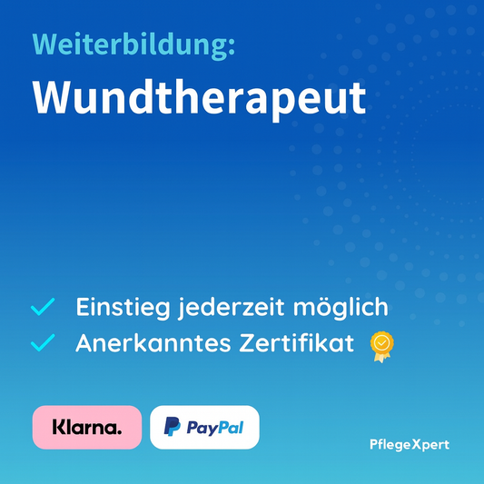Wundtherapeut/in DEKRA-zertifiziert 168 UE